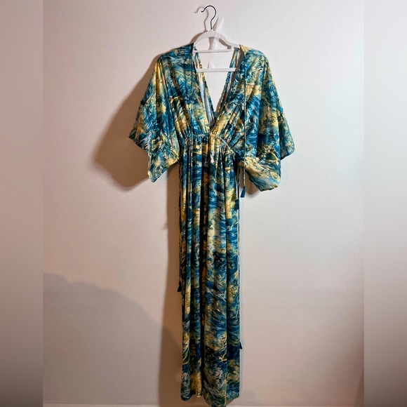 Karma Highway Casual Long Dress : water- resistant best for BEACH - Picture 3 of 5